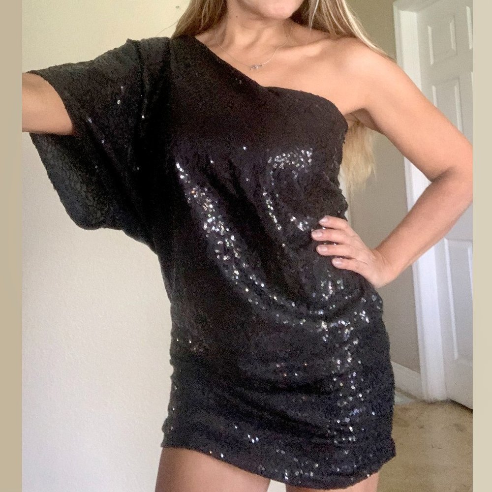Black Sequin dress